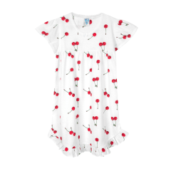 CAMISA DORMIR NIÑITAS CEREZAS