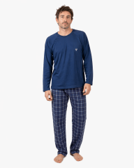 PIJAMA HOMBRE AZUL MARINO