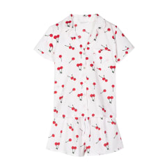 PIJAMA CORTO MUJER CEREZAS