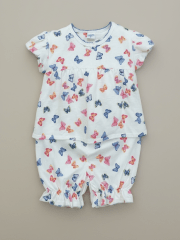PIJAMA CORTO LAURA INGALS MARIPOSAS