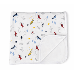 MANTILLA ALGODON AVIONES