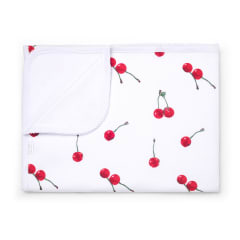 MANTILLA ALGODON CEREZAS