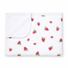 MANTILLA ALGODON FRUTILLAS