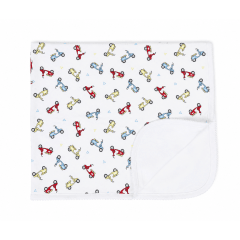 MANTILLA ALGODON BEBE MOTOS