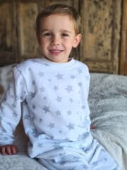 PIJAMA AFRANELADO 2/PZAS. ESTRELLAS