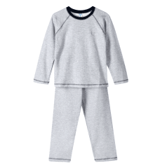 PIJAMA AFRANELADO GRIS TALLA L