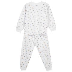 PIJAMA ALGODON 2/PZAS. OSITOS ABC