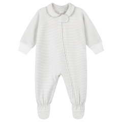 PIJAMA ALGODON 1/PZA. LINEAS GRISES