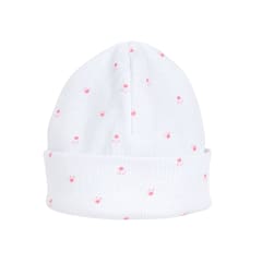 GORRITO ALGODÓN HUELLAS ROSADAS