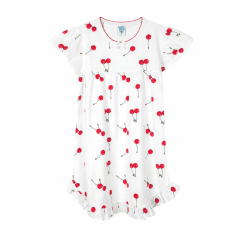 CAMISA DORMIR NIÑITAS CEREZAS