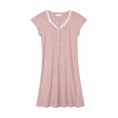 CAMISA DORMIR ROSA VIEJO