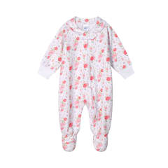 PIJAMA AFRANELADO 1/PZA. NIÑA ROSAS MARIPOSAS
