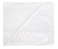 TOALLA BEBE LUNAR ROSADO
