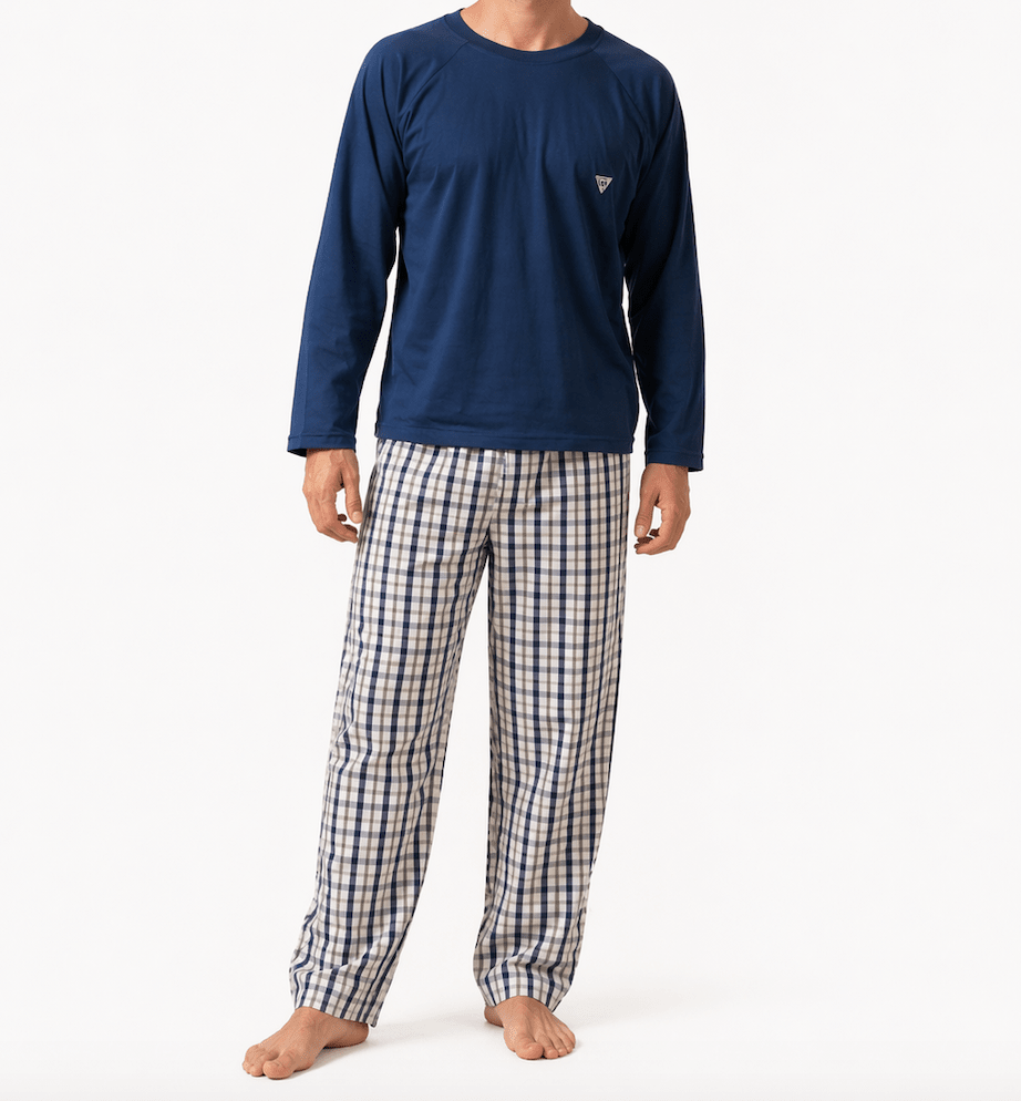 PIJAMA AMERICANO AZUL MARINO2