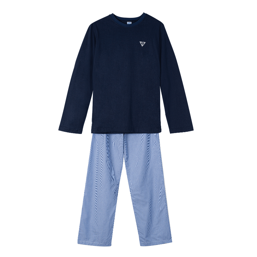 PIJAMA HOMBRE AZUL MARINO1