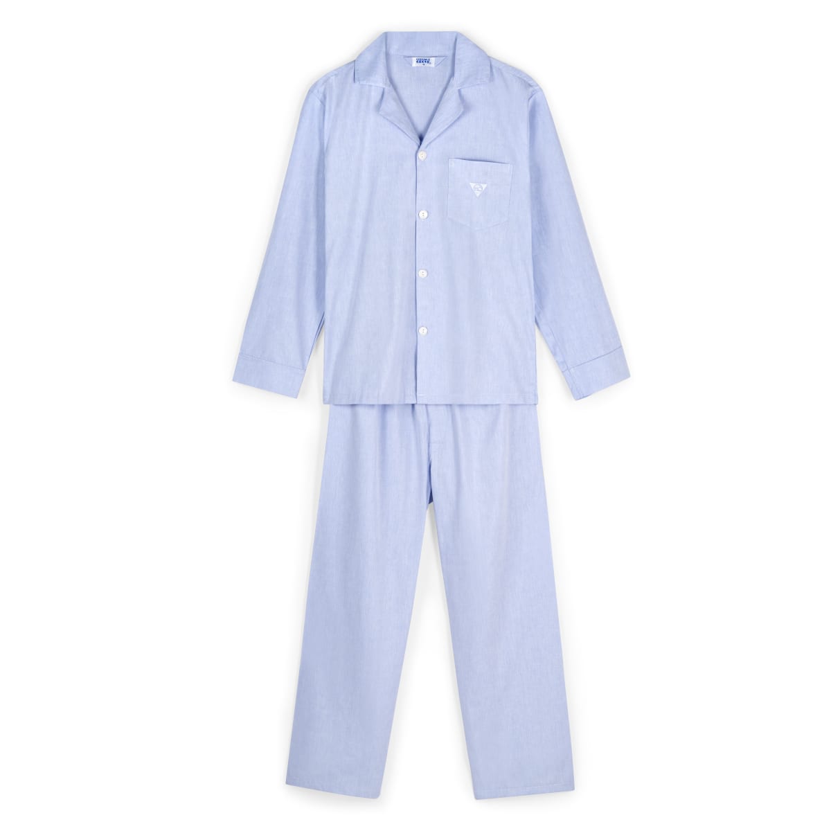 PIJAMA LARGO HOMBRE CLASICO OXFORD1