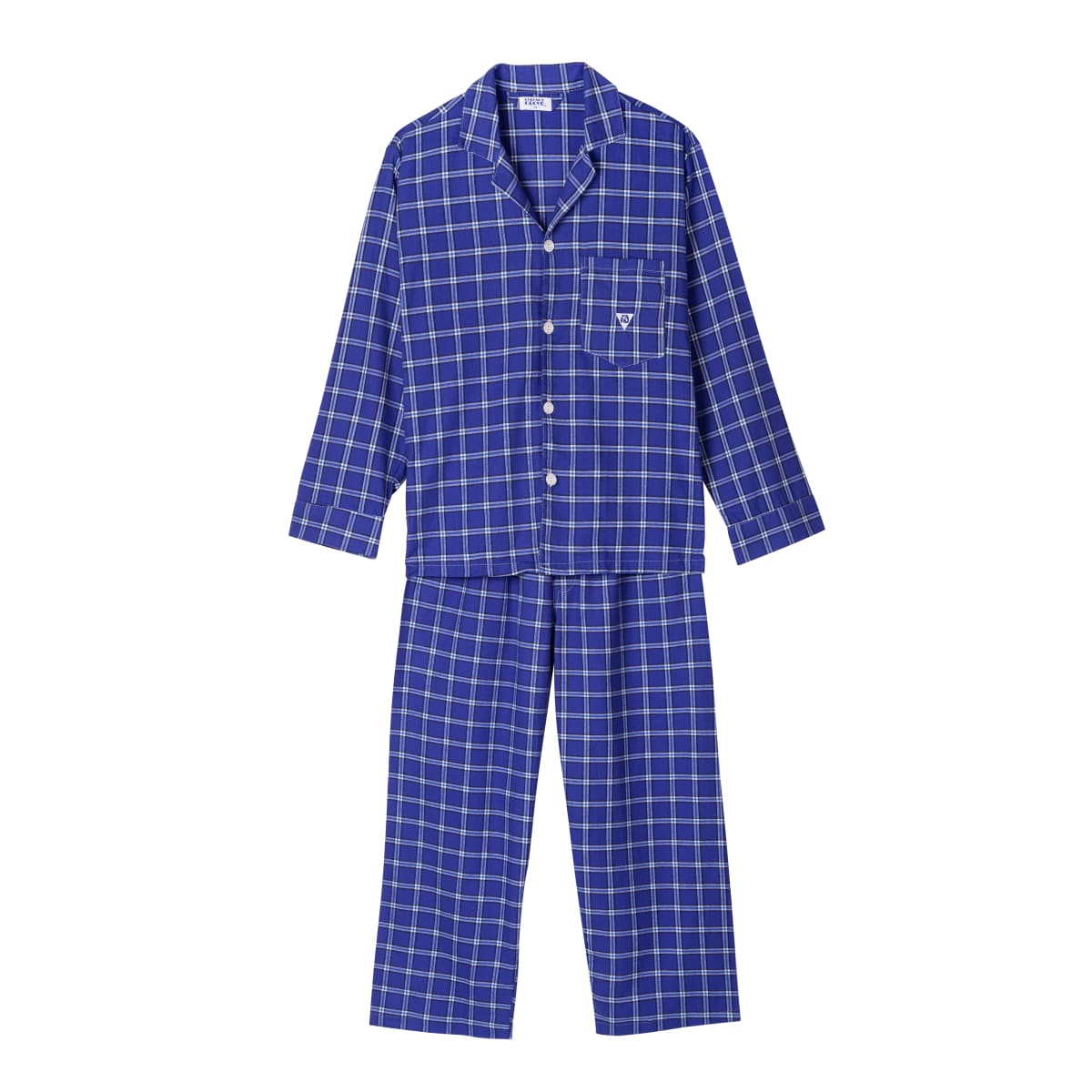 PIJAMA LARGO HOMBRE VILLELA AZUL1