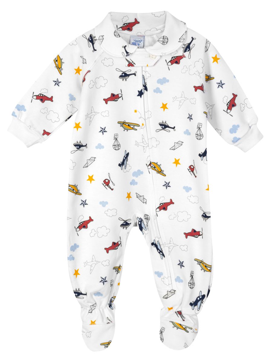 PIJAMA AFRANELADO 1/PZA. AVIONES2