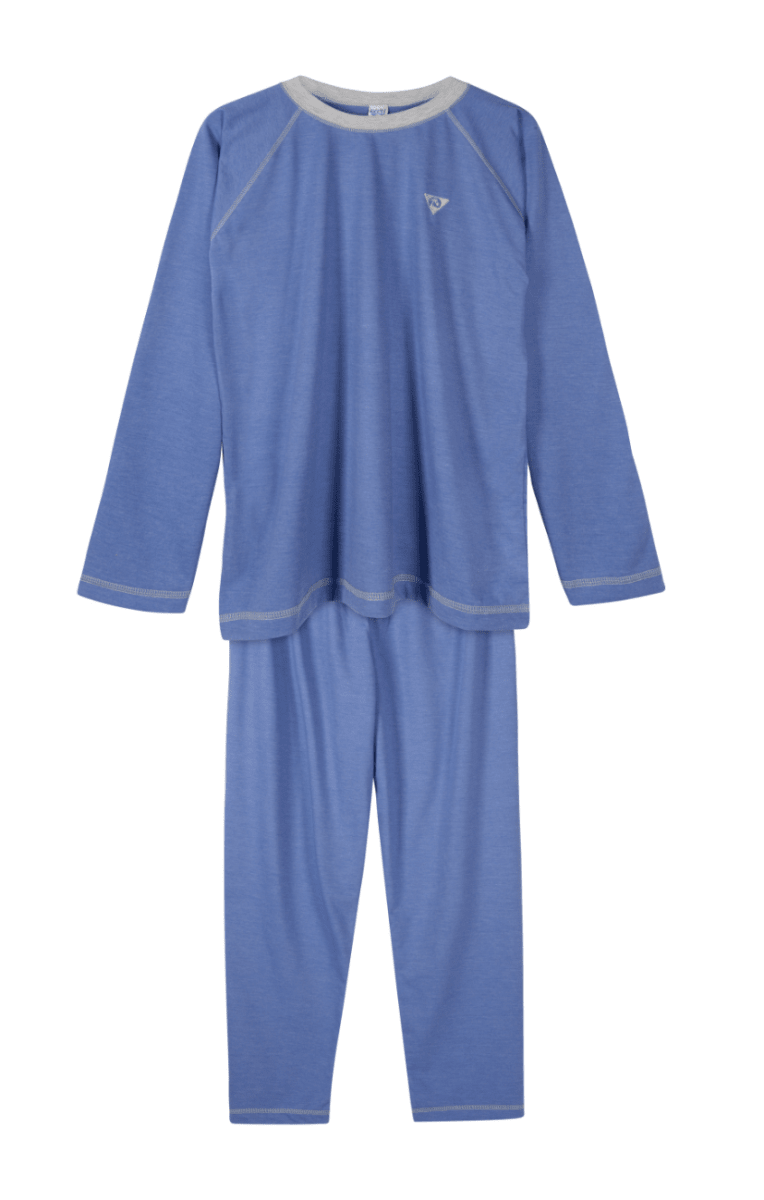 PIJAMA AFRANELADO HOMBRE AZULINO1