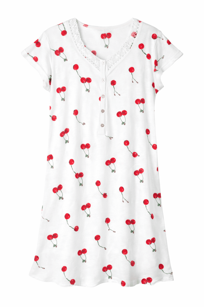 CAMISA DORMIR CEREZAS1