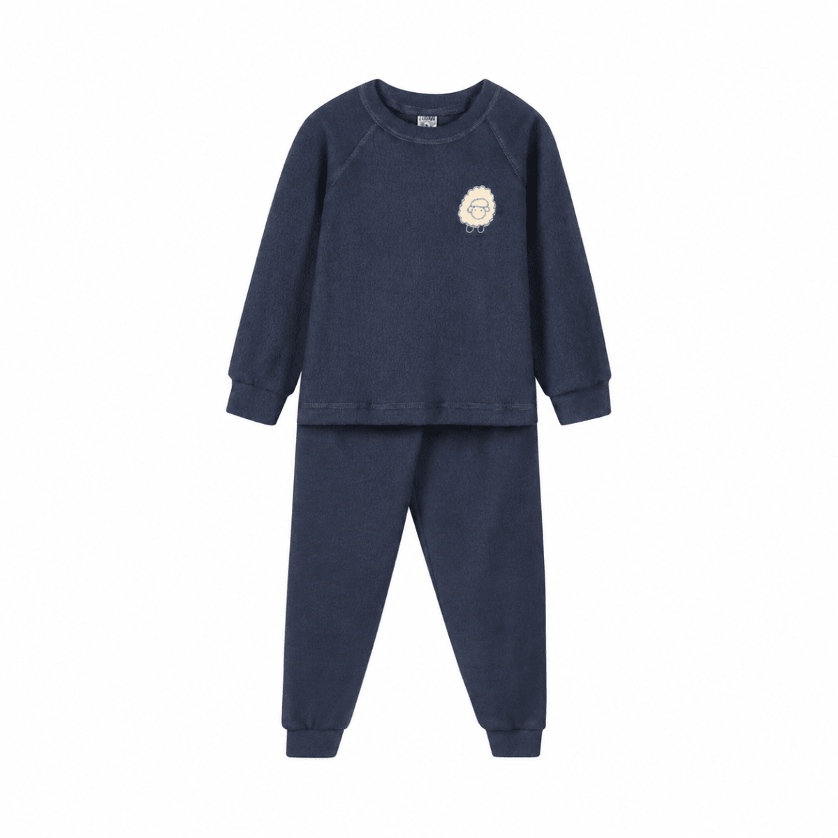 PIJAMA CORDERITO 2/PZAS. AZUL1