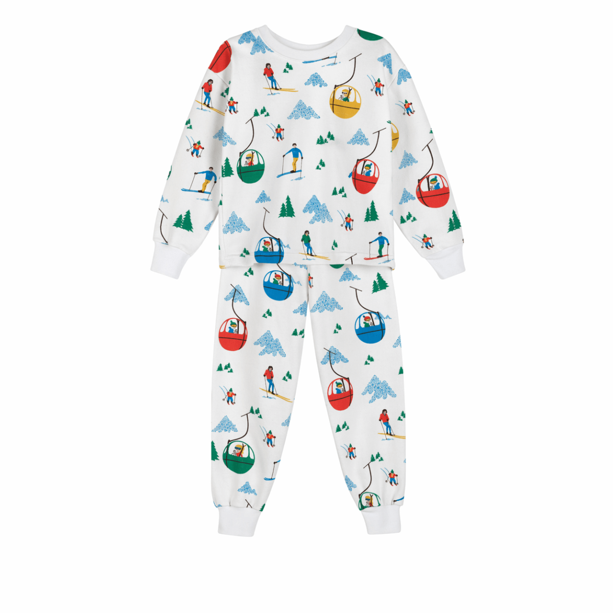 PIJAMA ALGODON NIÑO ESQUIADORES1