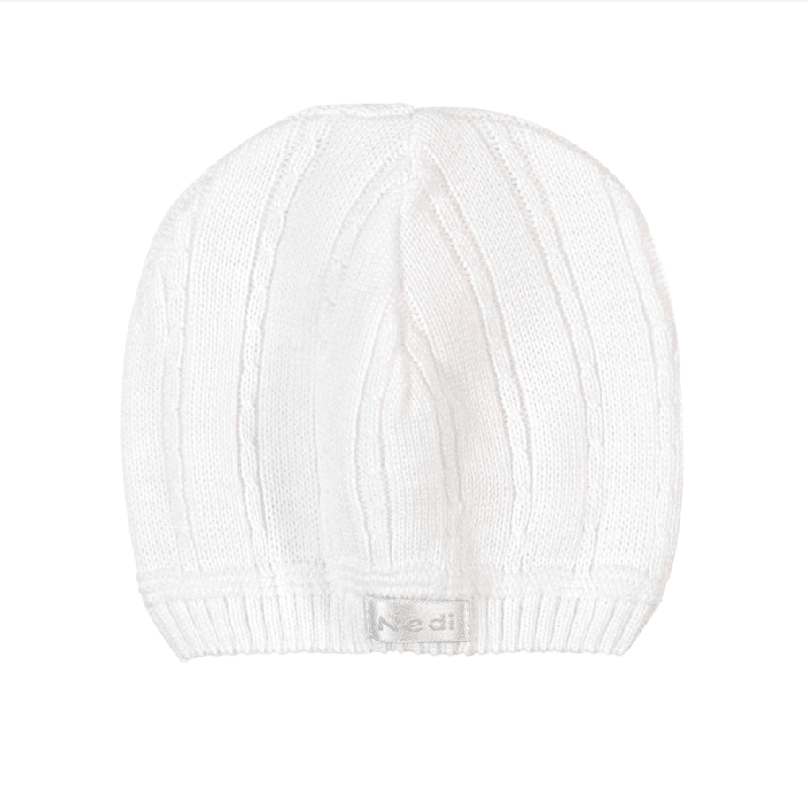 GORRO BEBE TEJIDO BLANCO1
