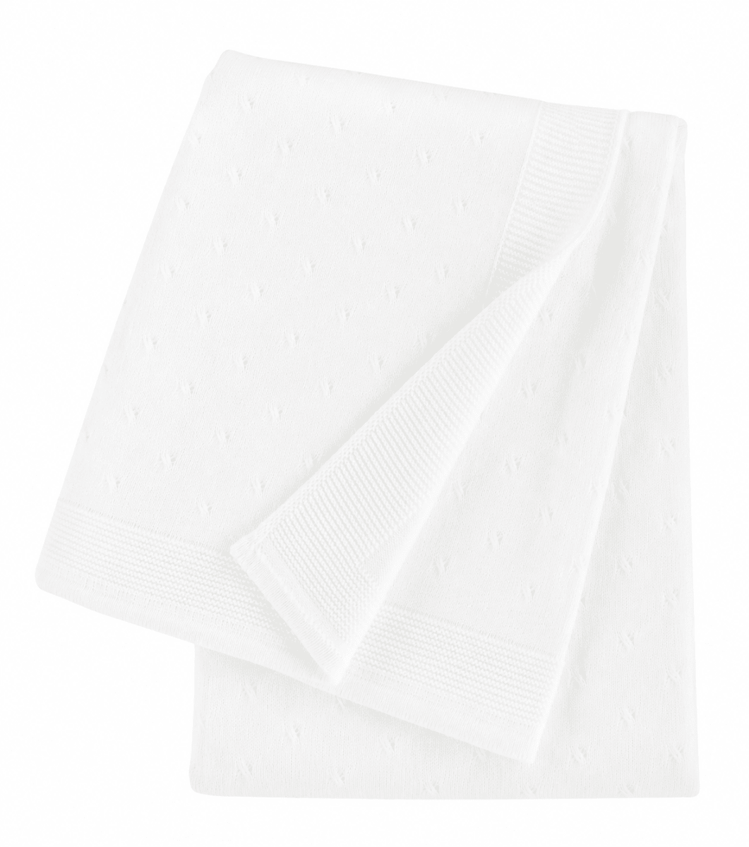 MANTA BEBE TEJIDA BLANCA1