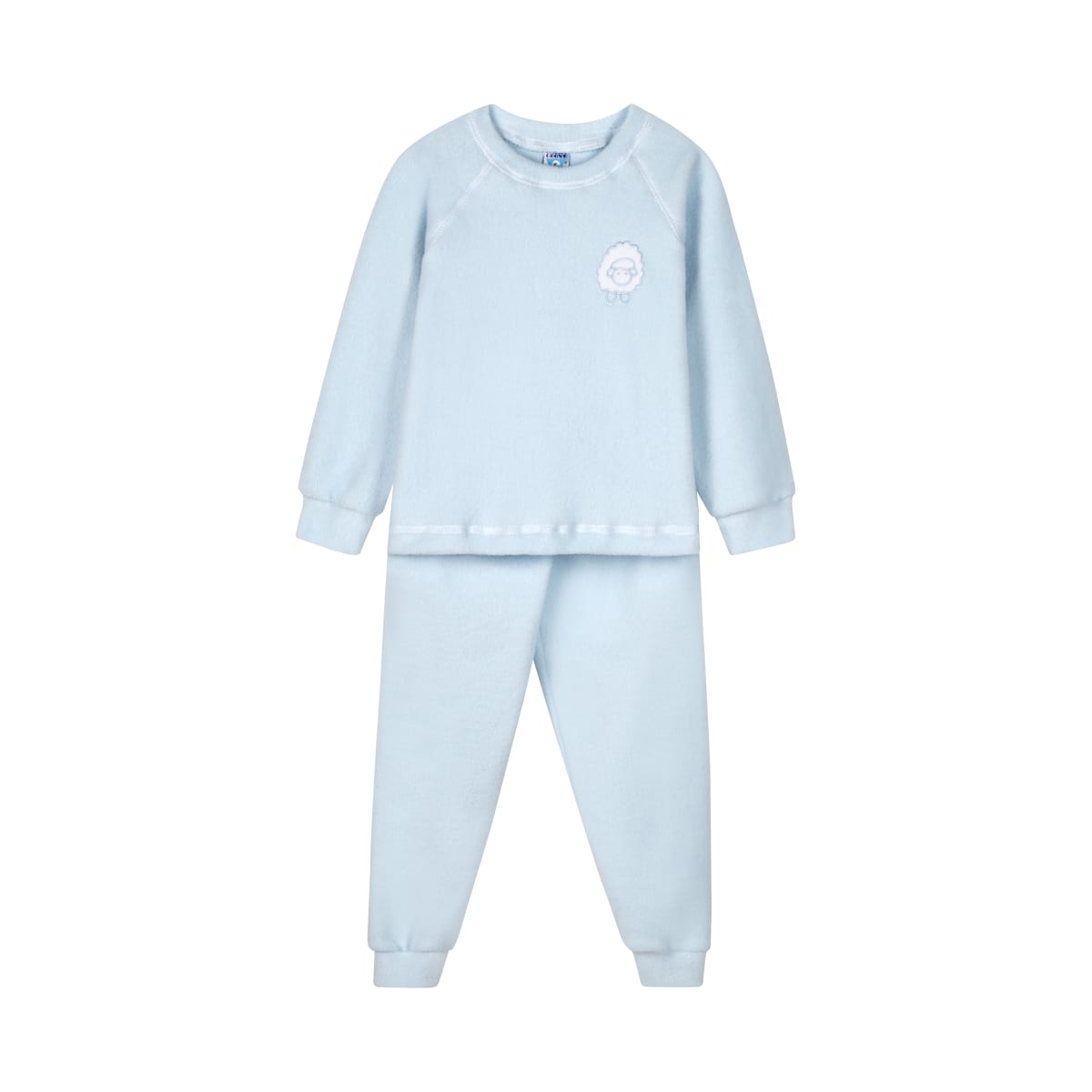 PIJAMA CORDERITO CELESTE2