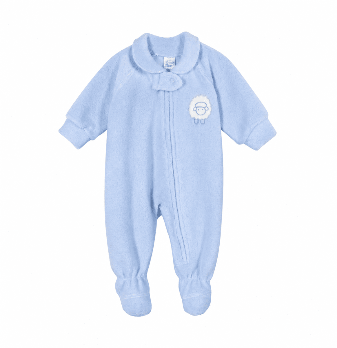 PIJAMA CORDERITO 1/PZA. CELESTE1