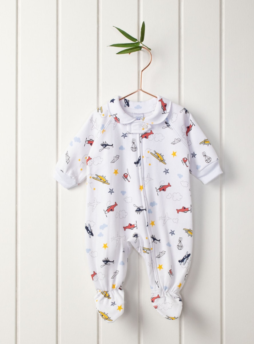 PIJAMA AFRANELADO 1/PZA. AVIONES1