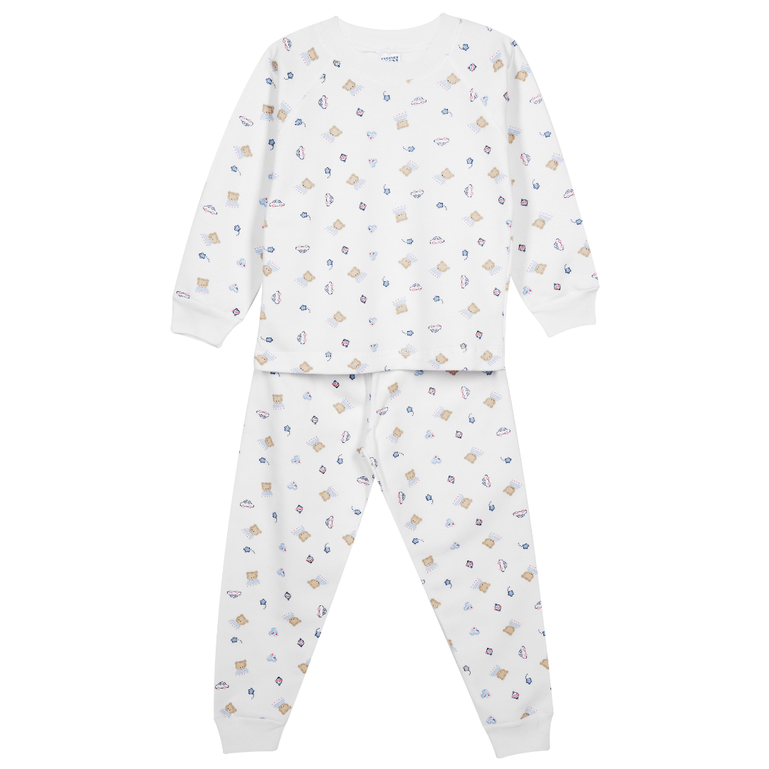 PIJAMA AFRANELADO OSITO ABC1