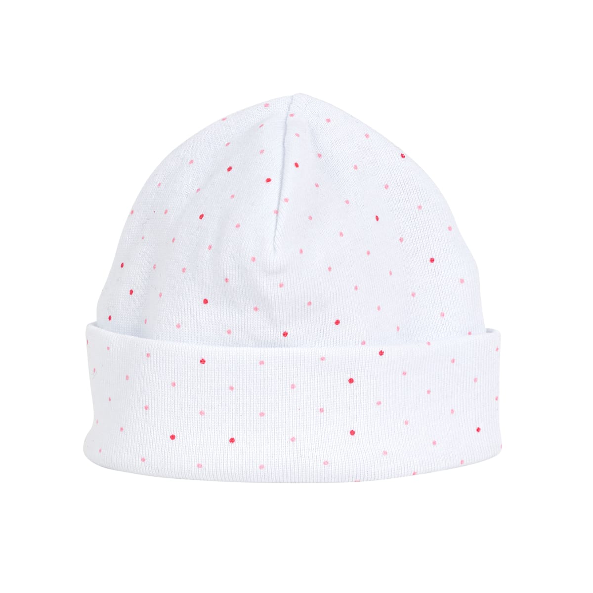 GORRITO ALGODÓN PUNTOS ROSADOS1