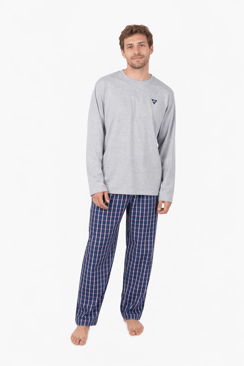 PIJAMA HOMBRE GRIS2