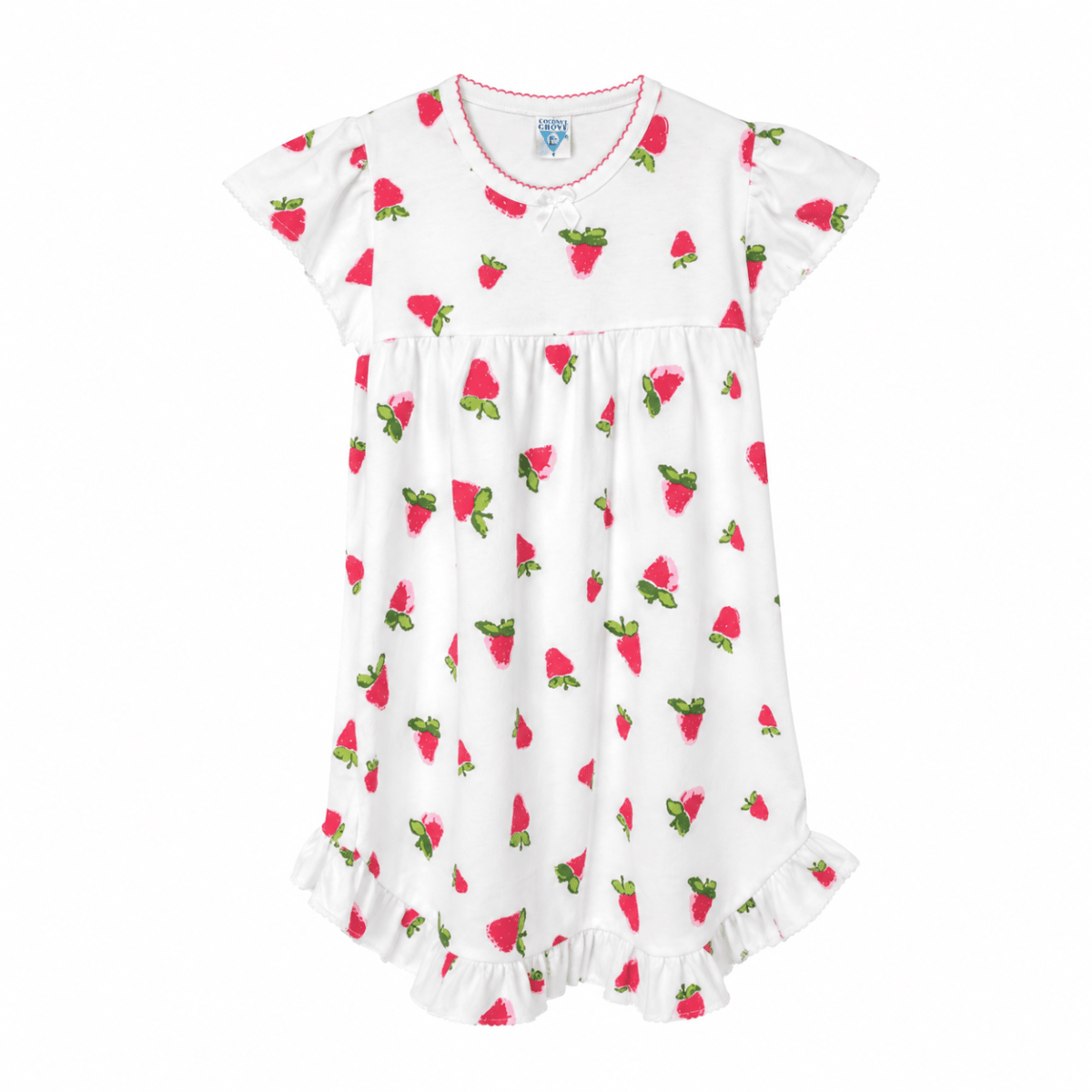 CAMISA DORMIR NIÑITAS FRUTILLA 0