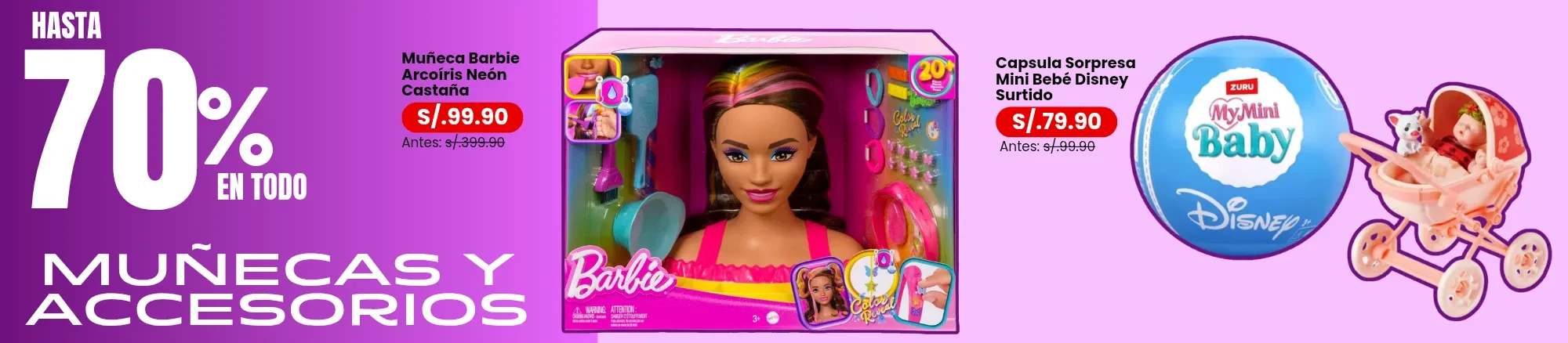Muñeca y accesorios