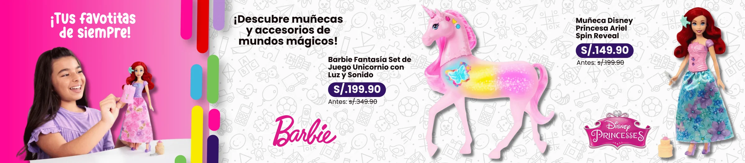 Muñeca y accesorios
