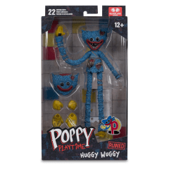 Poppy Playtime Figura De Acción Huggy Wuggy Ruined De 18Cm Con Accesorios