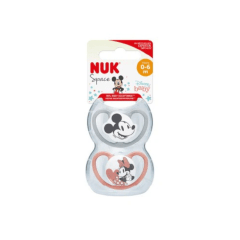 Nuk Chupón Space Disney Baby Minnie X2 0-6M