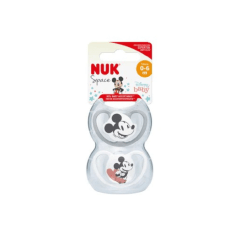 Nuk Chupón Space Disney Baby Mickey X2 0-6M