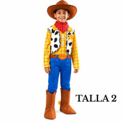 Disfraz Infantil Diney Pixar Toy Story Woddy Talla 2