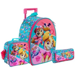 Scool Ranger Maleta Lonchera Cartuchera Paw Patrol Skye 3D