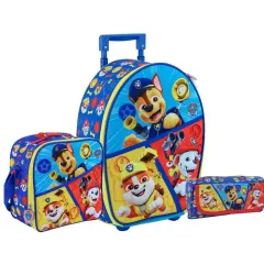 Set Scool Ranger Maleta Lonchera Cartuchera Paw Patrol 3D
