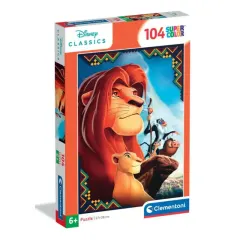 Clementoni Rompecabezas Disney Rey León X 104 Pzas