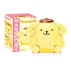 Sanrio Keeppley Figura Armable Pompompurin