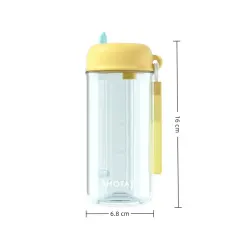 Tomatodo de tritan con capacidad de 450 ML - NO SE ROMPE