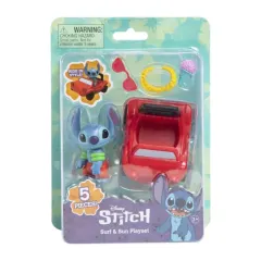 Disney Stitch Surf And Sun Playset