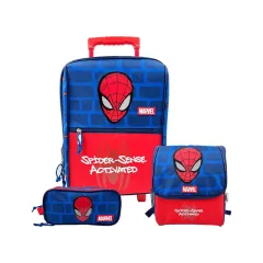 Set Maleta Lonchera Cartuchera Spiderman Colección E