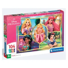 Clementoni Rompecabezas 104 Pzas - Princesas Disney