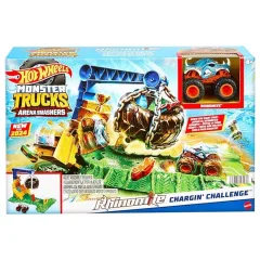 Hot Wheels Monster Trucks Pista Reto en la Selva